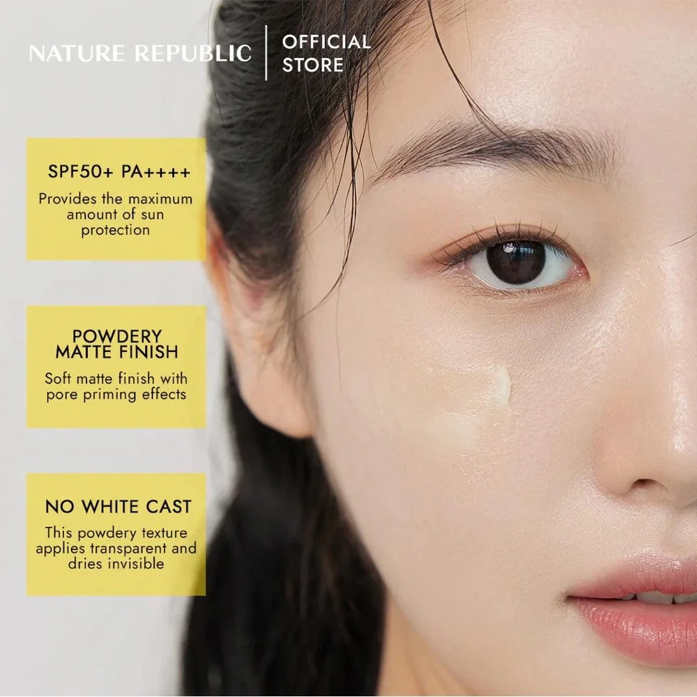 Nature Republic California Aloe Fresh Powdery Sun Stick Sunscreen SPF 50+ PA++++